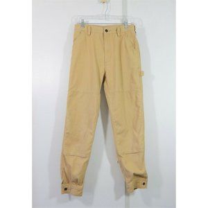 PATAGONIA pants all seasons hemp canvas double knee ankle snap carpenter 6